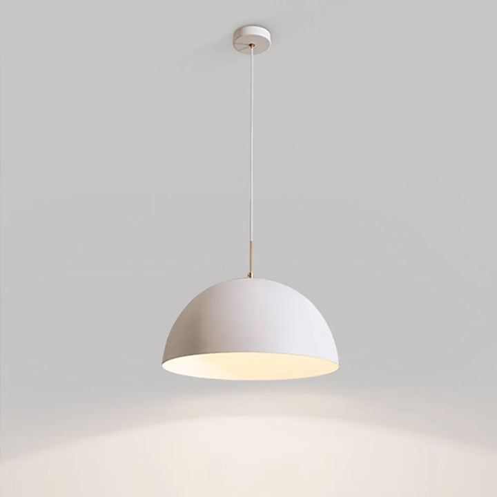 1-LightModernMinimalistWhiteDomePendantLight_6