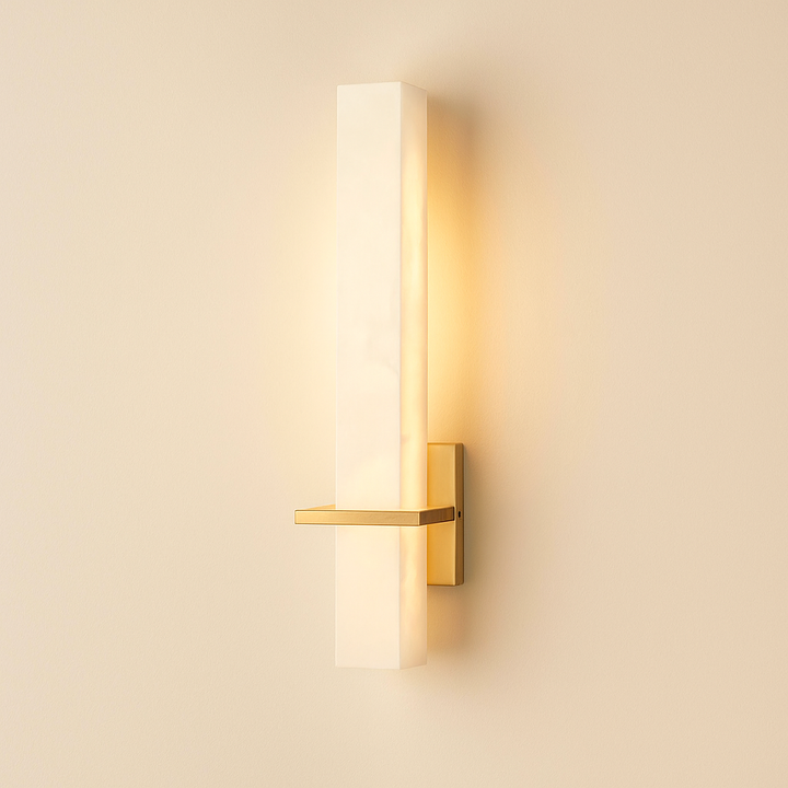 AlabasterGlow___Elegant_Modern_Wall_Sconce_Lighting_with_Copper_Accents_0