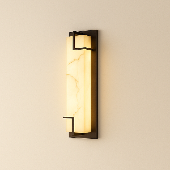 KanneLux___Elegant_Vertical_Wall_Sconce_Light_with_Marble_Effect_0