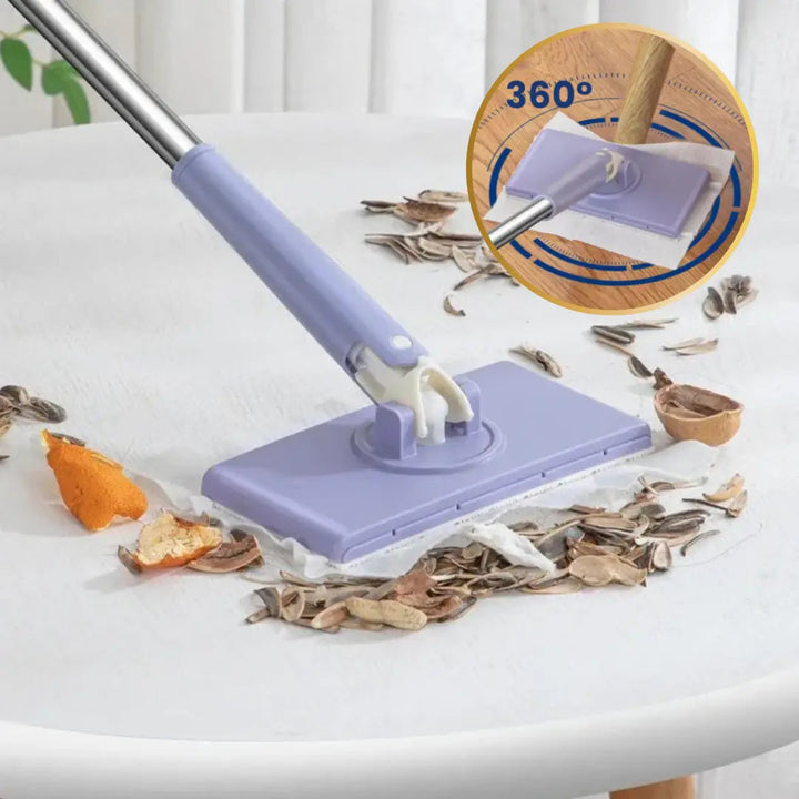 Kompakter-Mini-Wischmopp-_-Hygienischer-Tuchwechsel-_-360o-Kopf-Zorenza-175610821