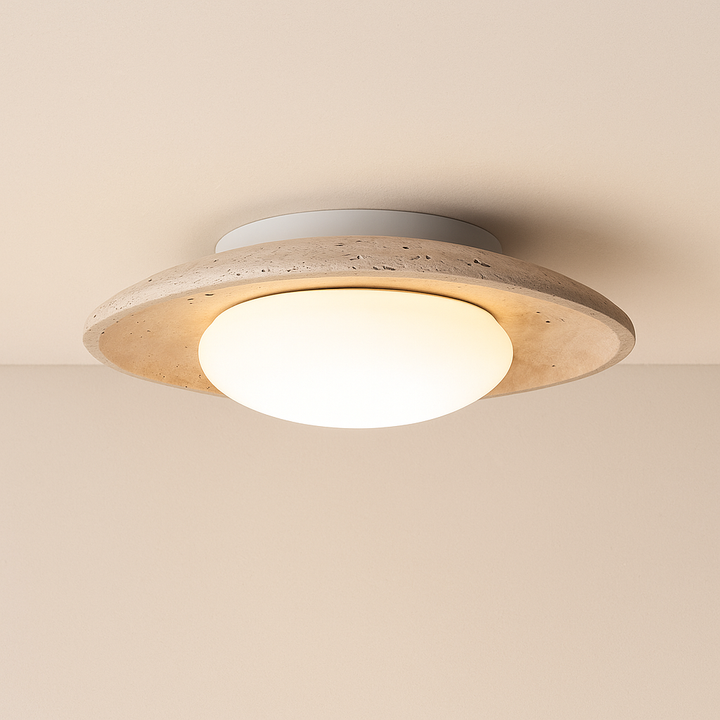 TravertineGlow___Serene_Compact_Japandi_Flush_Mount_Ceiling_Light_0